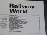 Railway World 1974 January Vol 35 No 405 Fowler's Ghost facts fables Newmarket R