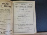 Official Guide of the Railways 1962 March US Canada Mexico & Cuba