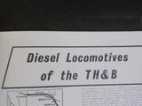 Upper Canada Railway Society Newsletter #312 January 1972 TH&B diesel locomotive