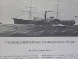 Steamboat Bill #129 1974 Spring Moses Taylor Iona Columba haystack boiler 4 sta