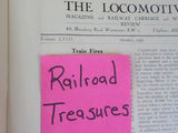 Locomotive Railway Carriage & Wagon Review #722 1952 October