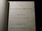 Engineering Magazine, The  1894 April to September  Volume 7 Bound Volume