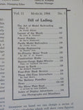 Model Railroader Magazine 1944 March Frank Ellison THe art of Model Railroading