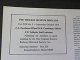 Trolley Museum Dispatch 1976 September-October Vol XIX No 5 Seashore notes