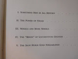 Portraits of the Iron Horse The American locomotive in pictures stories DJ 1937