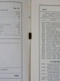 Official List of Open & Prepay stations #78 April 1963 Supplement