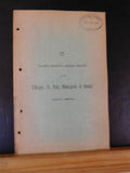 Chicago St. Paul Minneapolis & Omaha Annual Report 1908 27th annual report