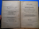 Ocean to Ocean on Horseback by Captain Willard Glazier Hard Cover 1895?