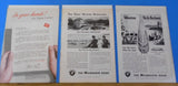 Ads Milwaukee Road Lot #17 Advertisements from various magazines (10)