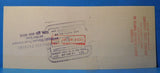 Check Delaware and Hudson Railroad Co Check 1958 Oct 27 to Lehigh Valley