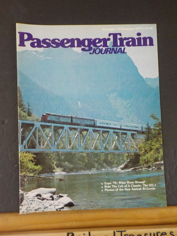 Passenger Train Journal 1976/77 Dec 76/Jan 77 Broadway from Head to End