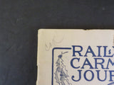 Railway Carmen’s Journal Vol 30 #12 1925 December Brotherhood World War as RR Wa