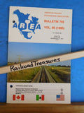 American Railway Engineering Association Bulletin 702 October 1985 Vol 86