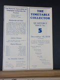 Timetable Collector #5 December 15 1978 Airline Schedules Springfield Line