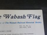 Wabash Flag Vol 2 #1 January February 1979  Photos