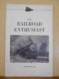 Railroad Enthusiast 1943 NovemberSteam vs. Diesel NY news Boston news