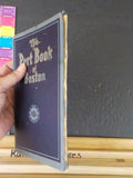 Port Book of Boston, The  with map (has damage) 1913 Boston Harbor & Bay
