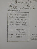 Map Omaha Division Omaha & Council Bluffs St.Ry.Co.