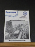 Canadian Rail #395 November-December 1986 English and American Locomotives in 18