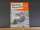 Model Trains 1960 January Laying rack and roadbed Track plan Ice Plant Tanker
