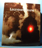 Legendary Trains 3 ring binder of cards with photo / information about the card