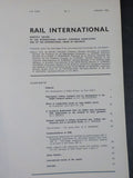 Rail International 1980 #1 January High Speed railway transport