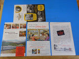 Ads Western Pacific RR California Zephyr #12 Advertisements from various magazin
