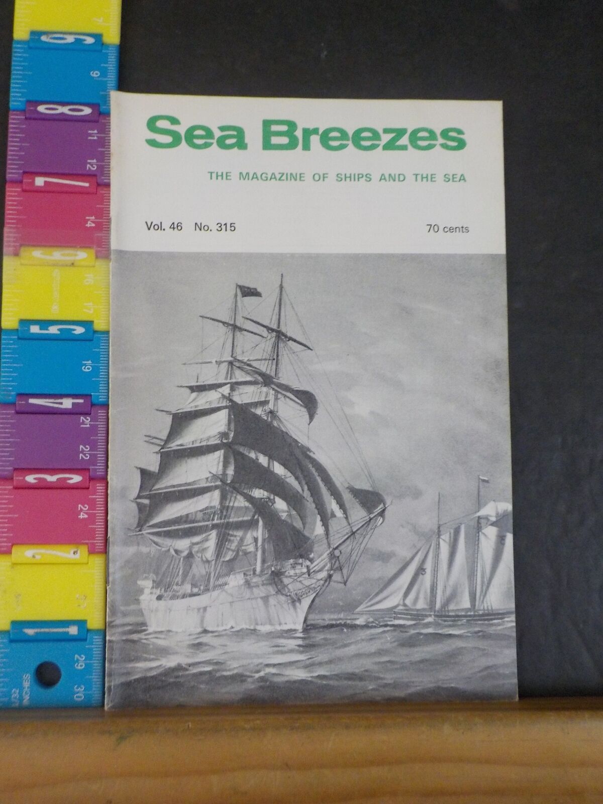 Sea Breezes Magazine #315 Vol 46 1972 March End of the Manz Line ...