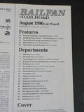 Railfan & Railroad Magazine 1996 August Dakota & Iowa Conrail's SD80Macs Norfolk