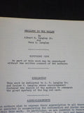 Trolleys In The Valley by Langley Jr. & Langley Soft Cover Stapled