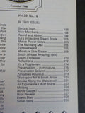 SA Rail SA Spoor 1990 November December Vol 30 No 6 SA's Increasing Steam Stoc