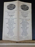 New York Central Lines 1913 March 20 Public Timetable Form 1001