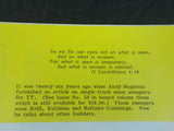 Trolley Talk #207 1991 Oct Single truck snow cars, car plan. Red Devils from Cin