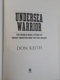 Undersea Warrior by Don Keith Mush Morton & USS Wahoo WWII Soft Cover