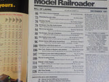 Model Railroader Magazine 1981 December Remember those magnificent Lionel F3s.