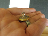 Button Southern Pacific SP gold in color small