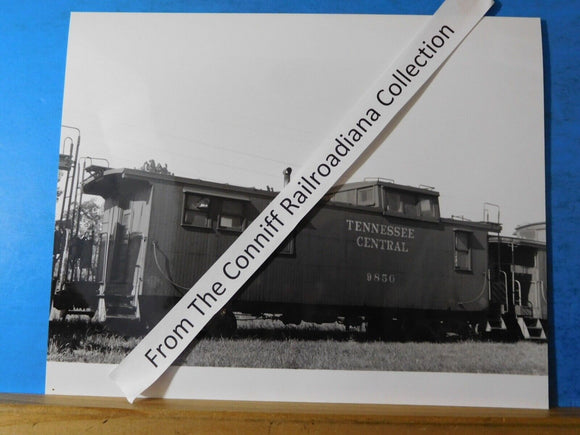 Photo Tennessee Central Caboose #9850 8X10 B&W