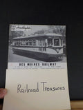 ERA Headlights 1951 May Des Moines Railway, Milwaukee Rapid Transit Remodels Car