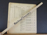 Great Northern Railway Co Willmar Division Employee Timetable #110 Effective Sep