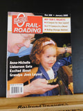 O Gauge Railroading #205 January 2005 Canyon for your layout TV camera in diesel