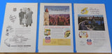 Ads Union Pacific Railroad Lot #3 Advertisements from various magazines (10)