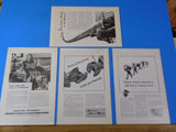 Ads Association of American Railroads Lot #6 Advertisements from magazines (10)