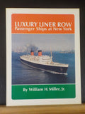 Luxury Liner Row Passenger Ships at New York by William H Miller Jr Soft Cover