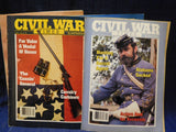 Civil War Times Illustrated 1985 Feb Sept Oct  1986 Feb April May Nov Lot of 7