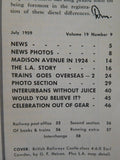 Trains Magazine 1959 July The LA Story Speeding up to London