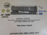 Gondola Gazette 2003 -2004 Lot of 16 issues in a Binder