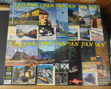 Railfan & Railroad Magazine Complete Year 1990 Complete Year