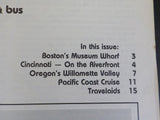 Getting There by train transit boat & bus #1 1981 Summer Vol 1 Boston Cincinna