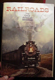 RAILROADS The Great American Adventure by Ogburn Dust Jacket