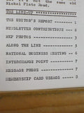 Nickel Plate Road Historical Society Vol 1 & 2 book Early Magazine Reprints